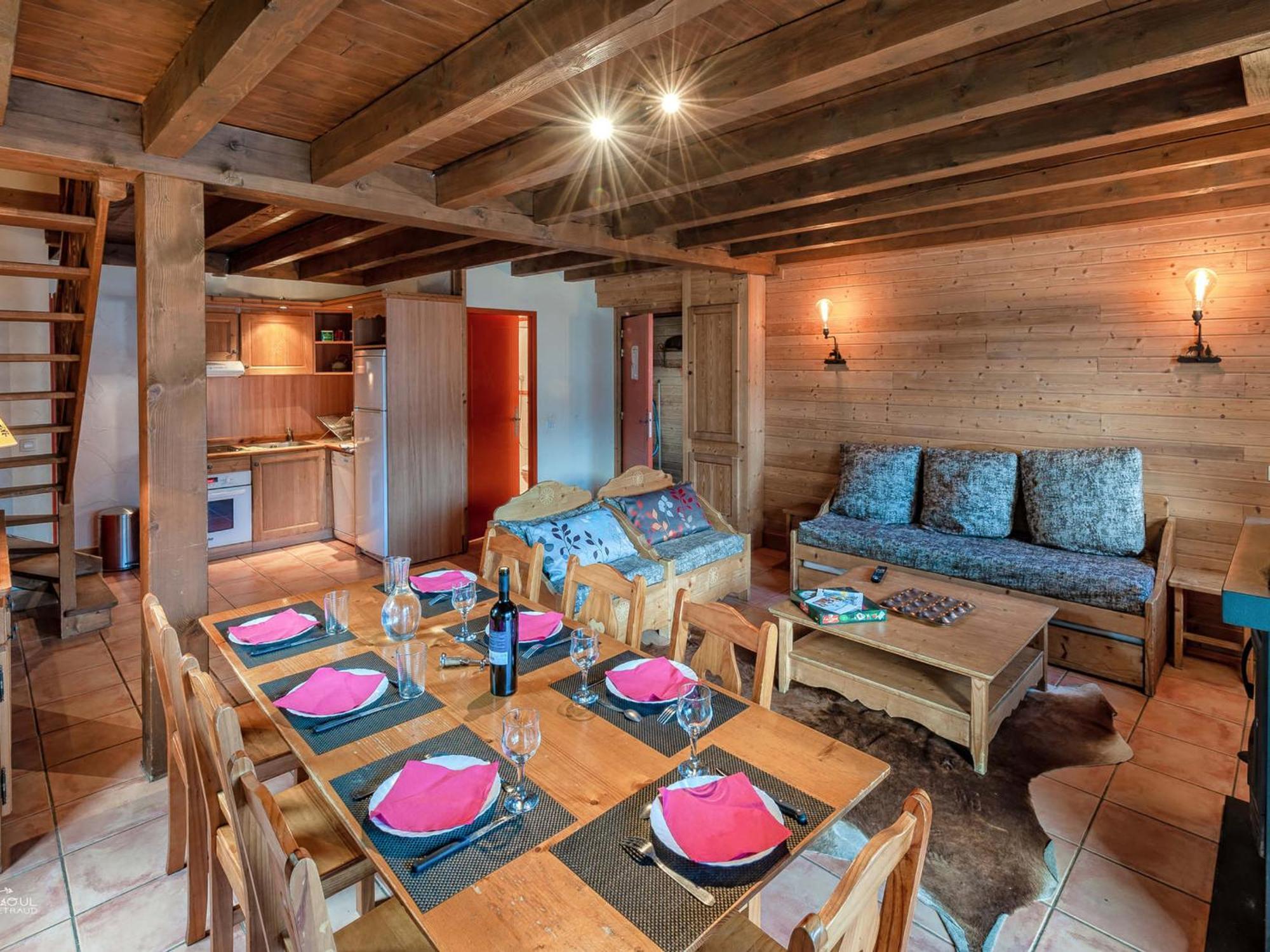 Chalet En Bois Avec 3 Chambres A Pra Loup - Fr-1-165A-47 Uvernet-Fours エクステリア 写真