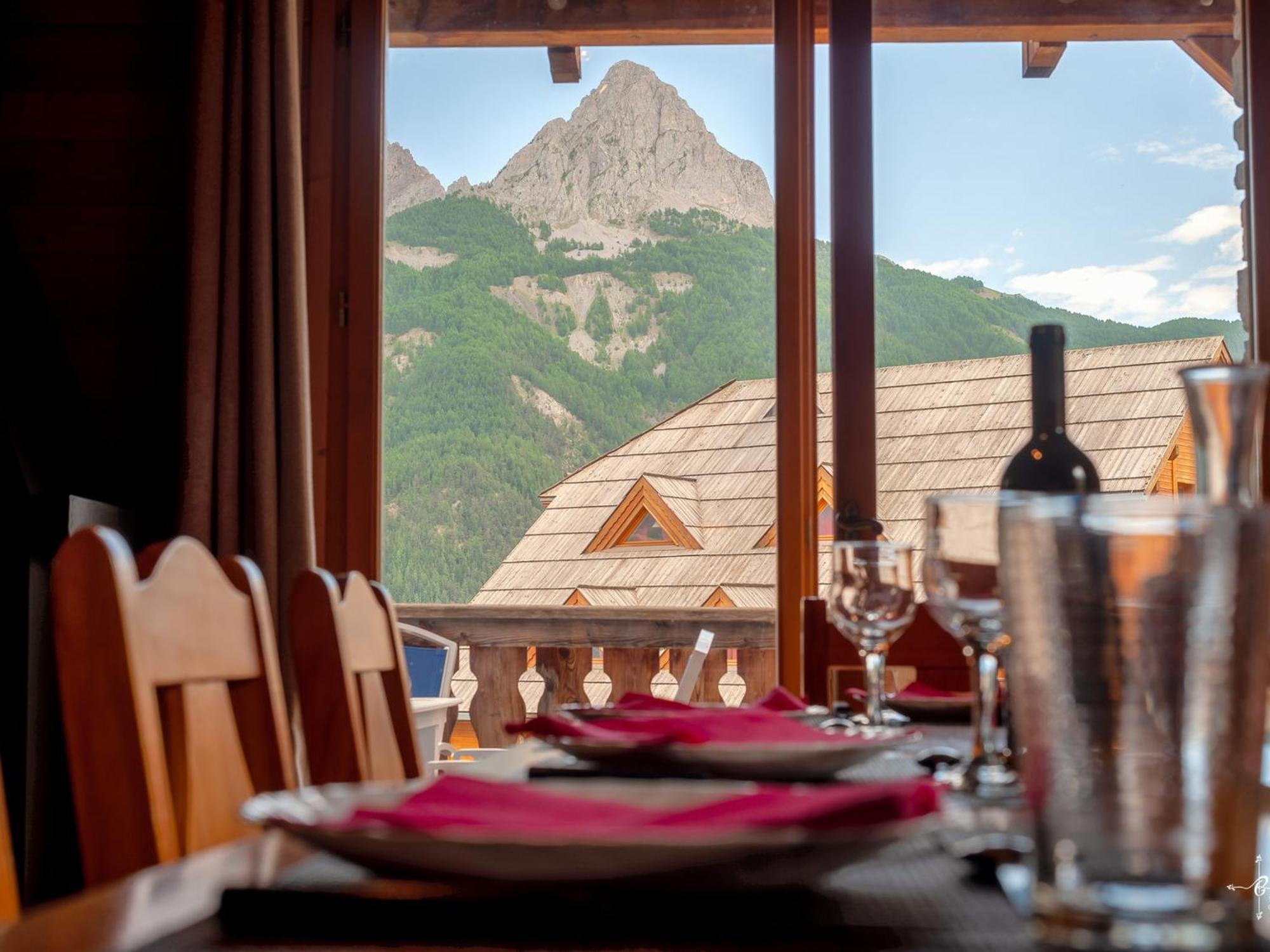 Chalet En Bois Avec 3 Chambres A Pra Loup - Fr-1-165A-47 Uvernet-Fours エクステリア 写真