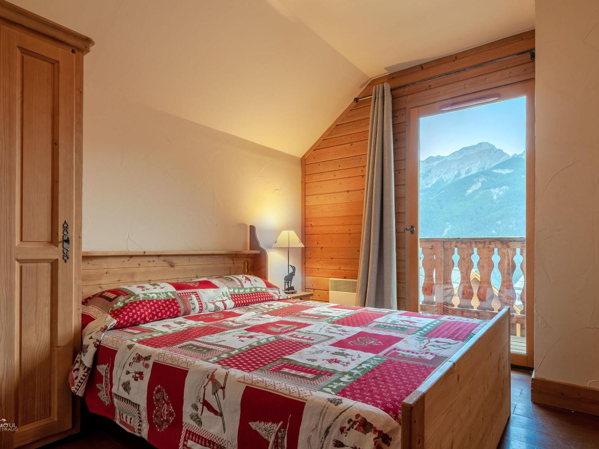 Chalet En Bois Avec 3 Chambres A Pra Loup - Fr-1-165A-47 Uvernet-Fours エクステリア 写真